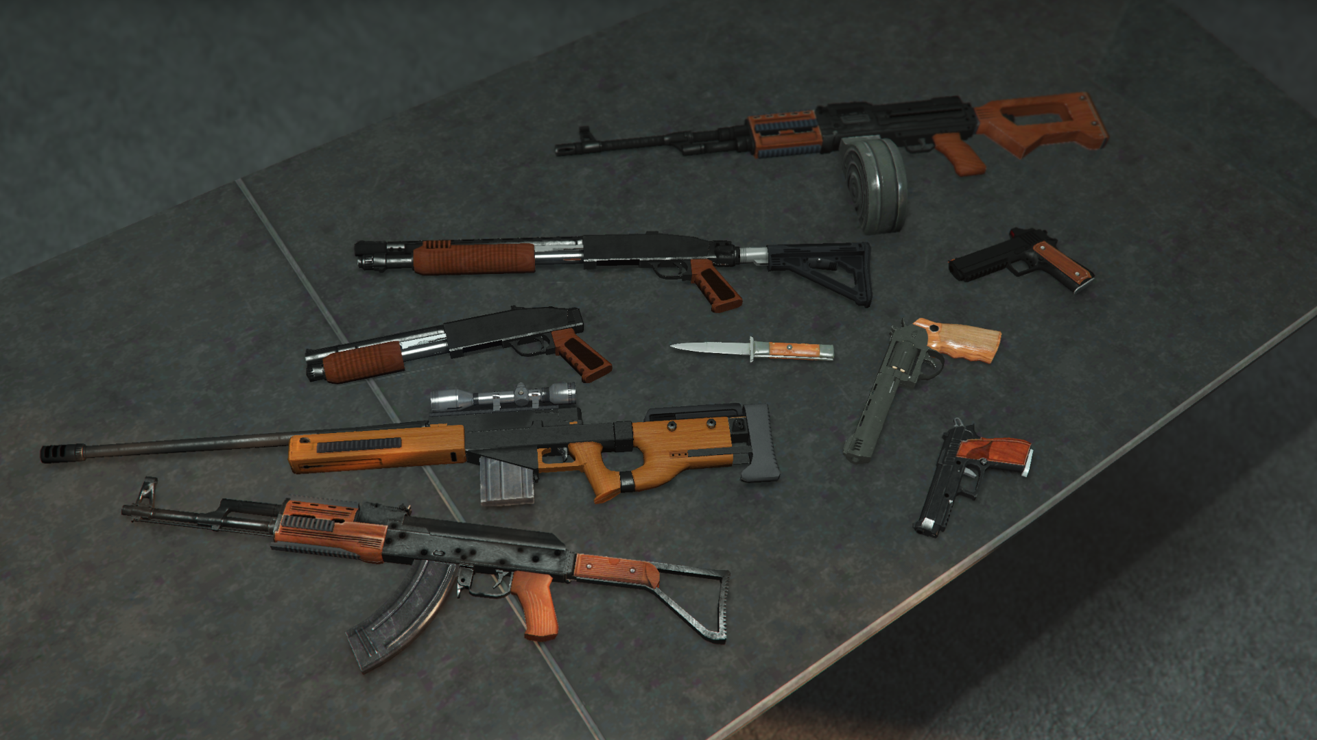 Demo of a Weapons mod